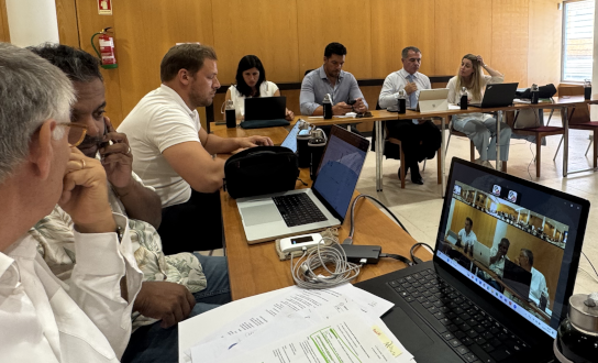 Reunião UAARE Superior na Sala do Senado da Universidade de Aveiro