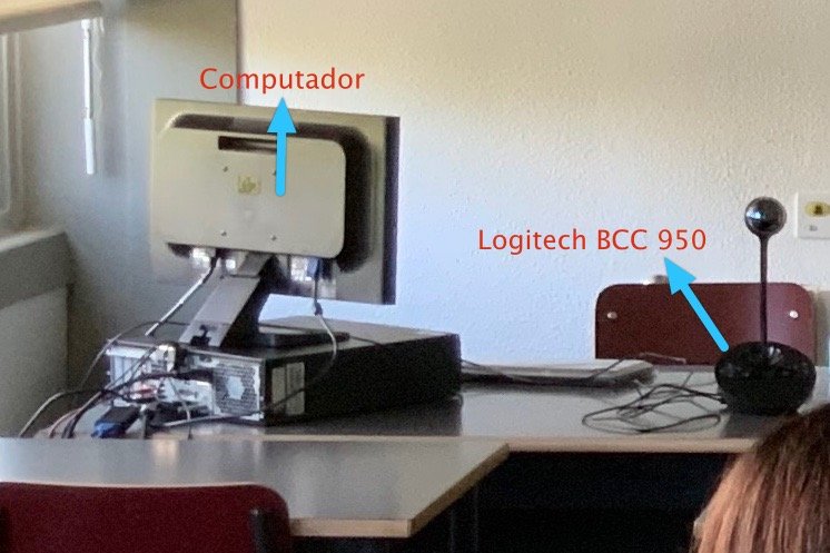 Computador e câmara