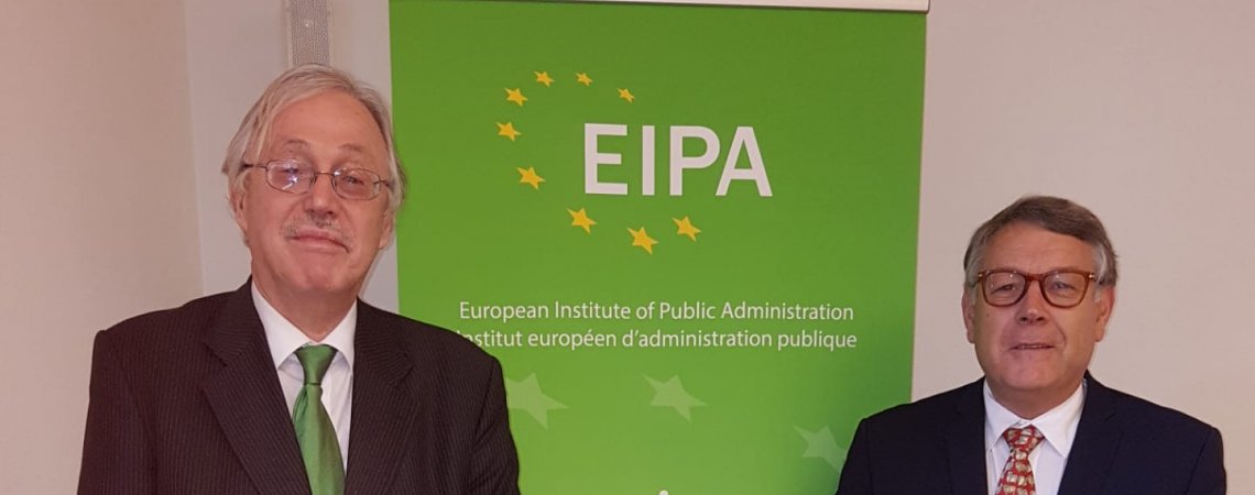 Vitor Pardal at the European Institute of Public Administration