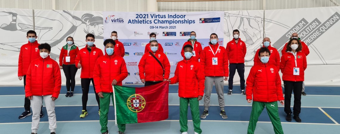 Equipa portuguesa que participou nos campeonatos (FP Atletismo)